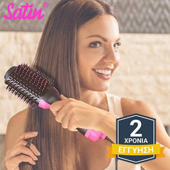 2in1 SATIN® - ΒΟΥΡΤΣΑ ΧΤΕΝΙΣΜΑΤΟΣ ΖΕΣΤΟΥ ΑΕΡΑ